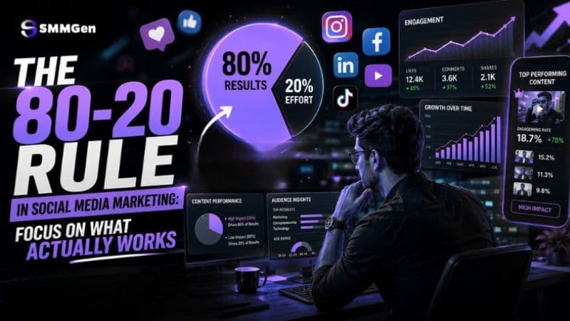 The 80-20 Rule in Social Media Marketing: Focus on What Actually Works