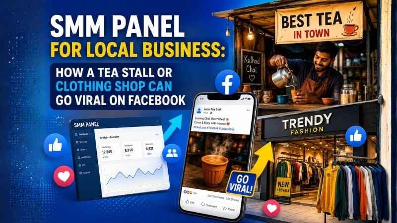 SMM Panel for Local Business: How a Tea Stall or Clothing Shop Can Go Viral on Facebook