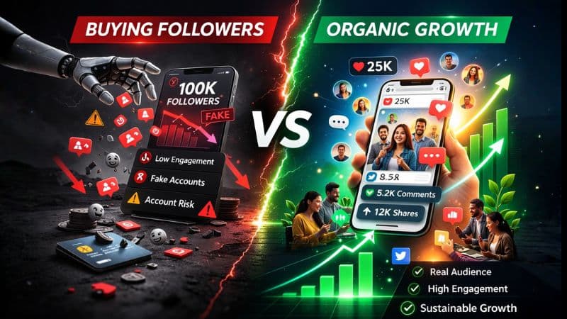 Buying Followers Vs. Organic Growth: Which Actually Works in 2026?